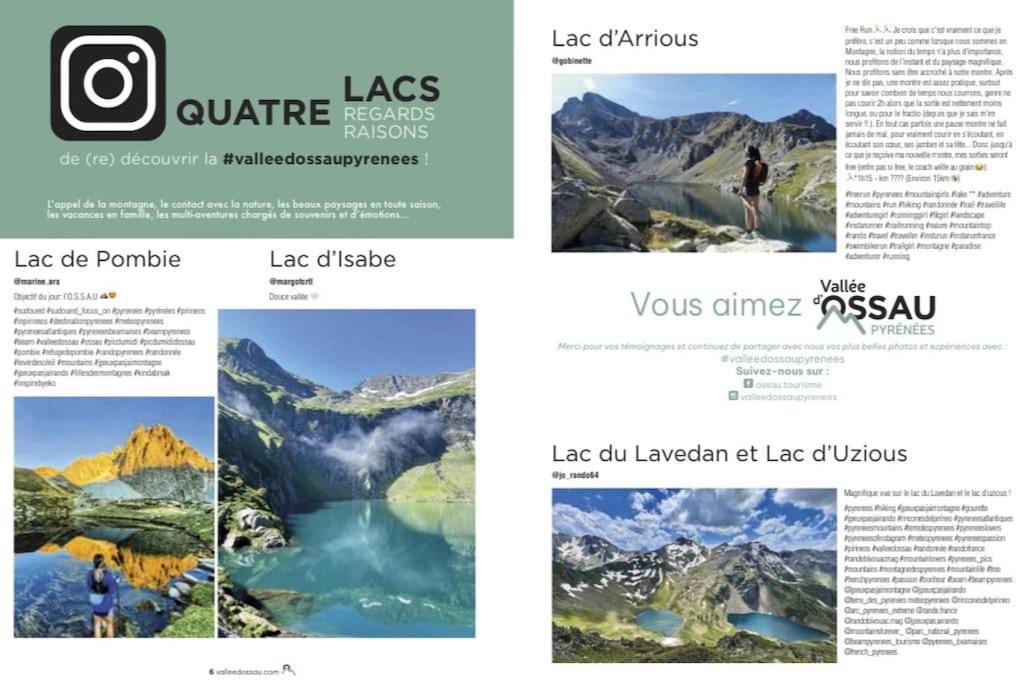 L'Escapade Montagneuse Eaux-Bonnes Exterior foto